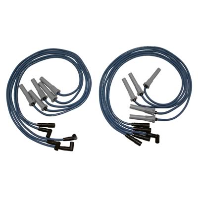 Granatelli Motor Sports 8mm Blue Spark Plug Wires 03-05 Hemi 5.7 - Click Image to Close